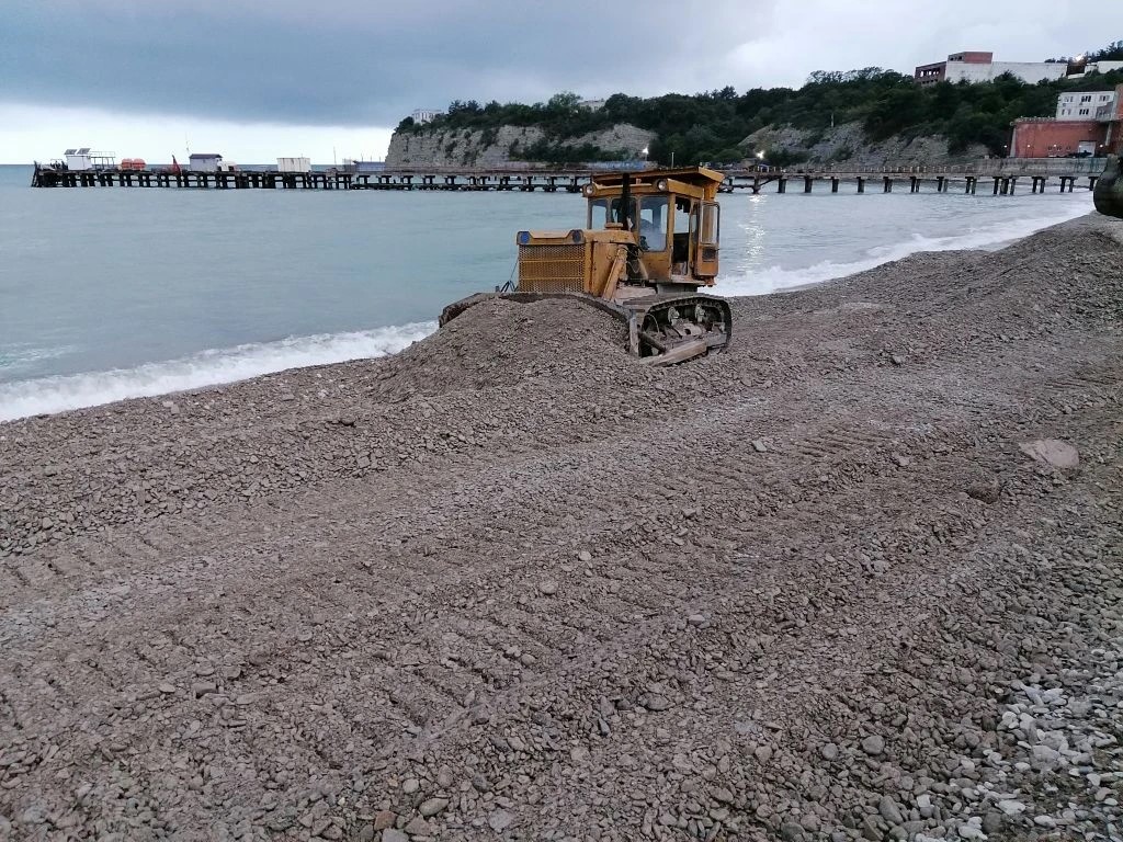 Санаторий в Геленджике Голубая Бухта, подготовка к курортному сезону
