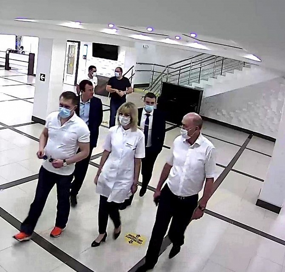 Глава Минздрава Михаил Мурашко с визитом в санатории «Голубая бухта».