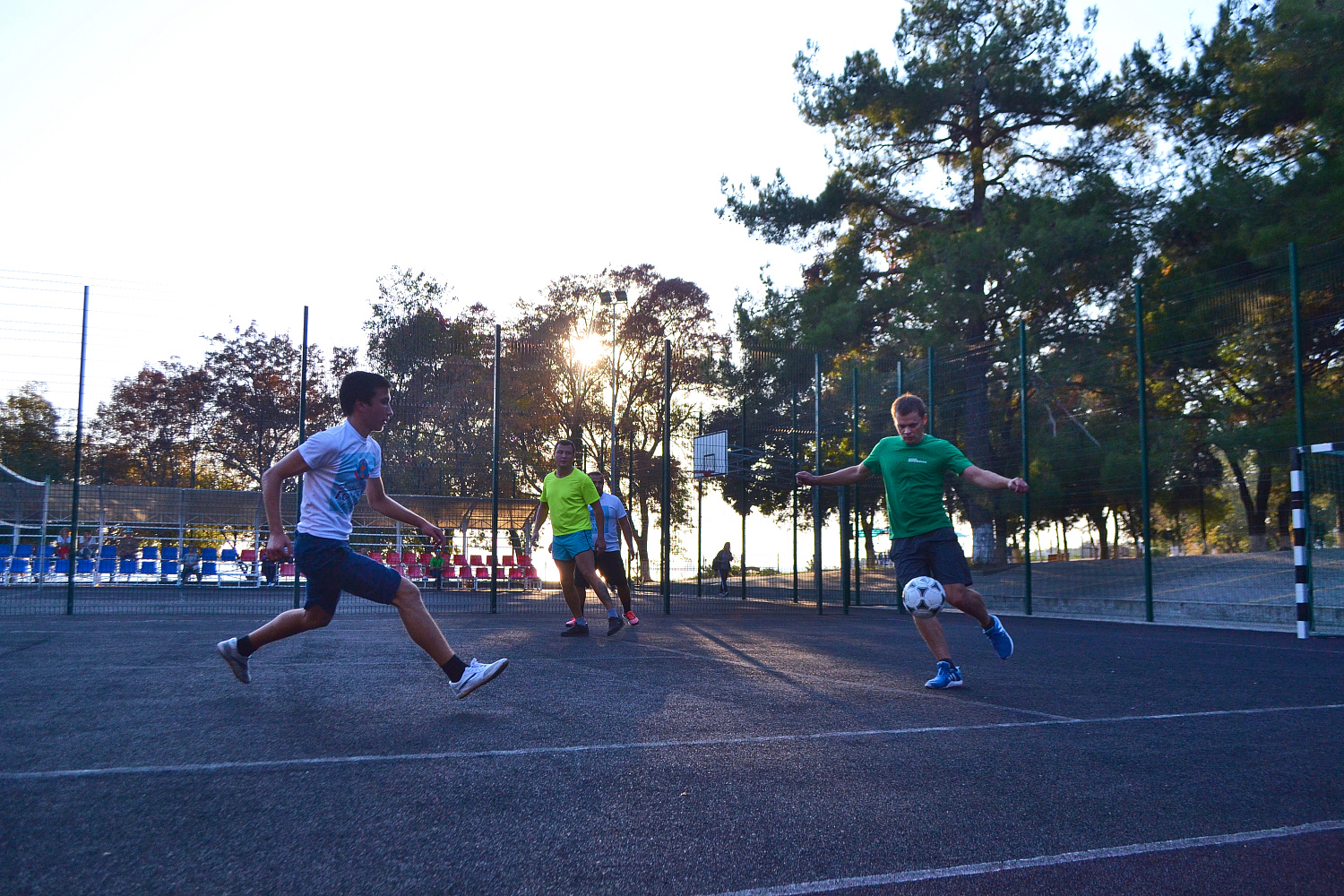 Праздник футбола в "Голубой бухте"