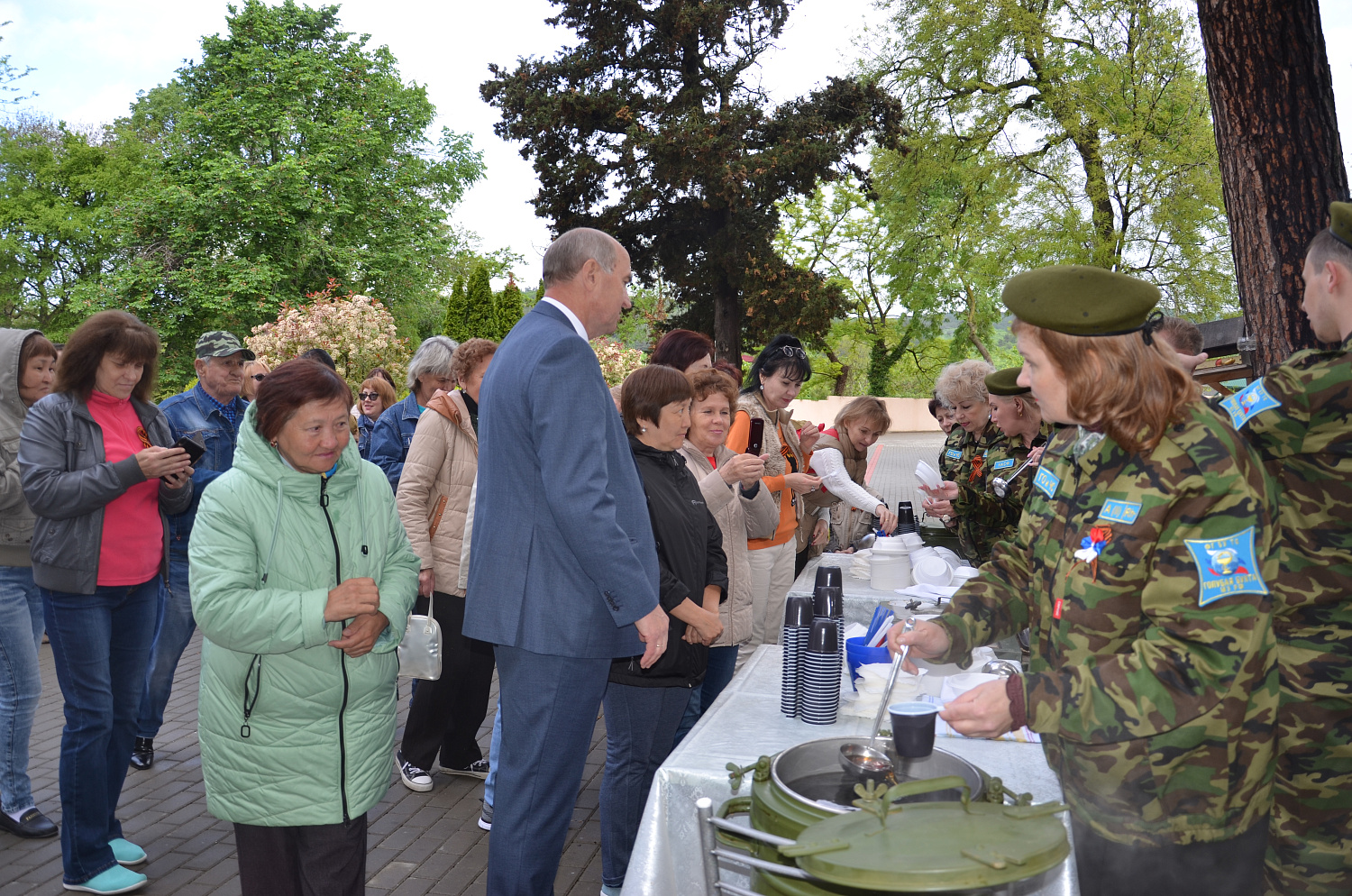 День Победы в «Голубой бухте»