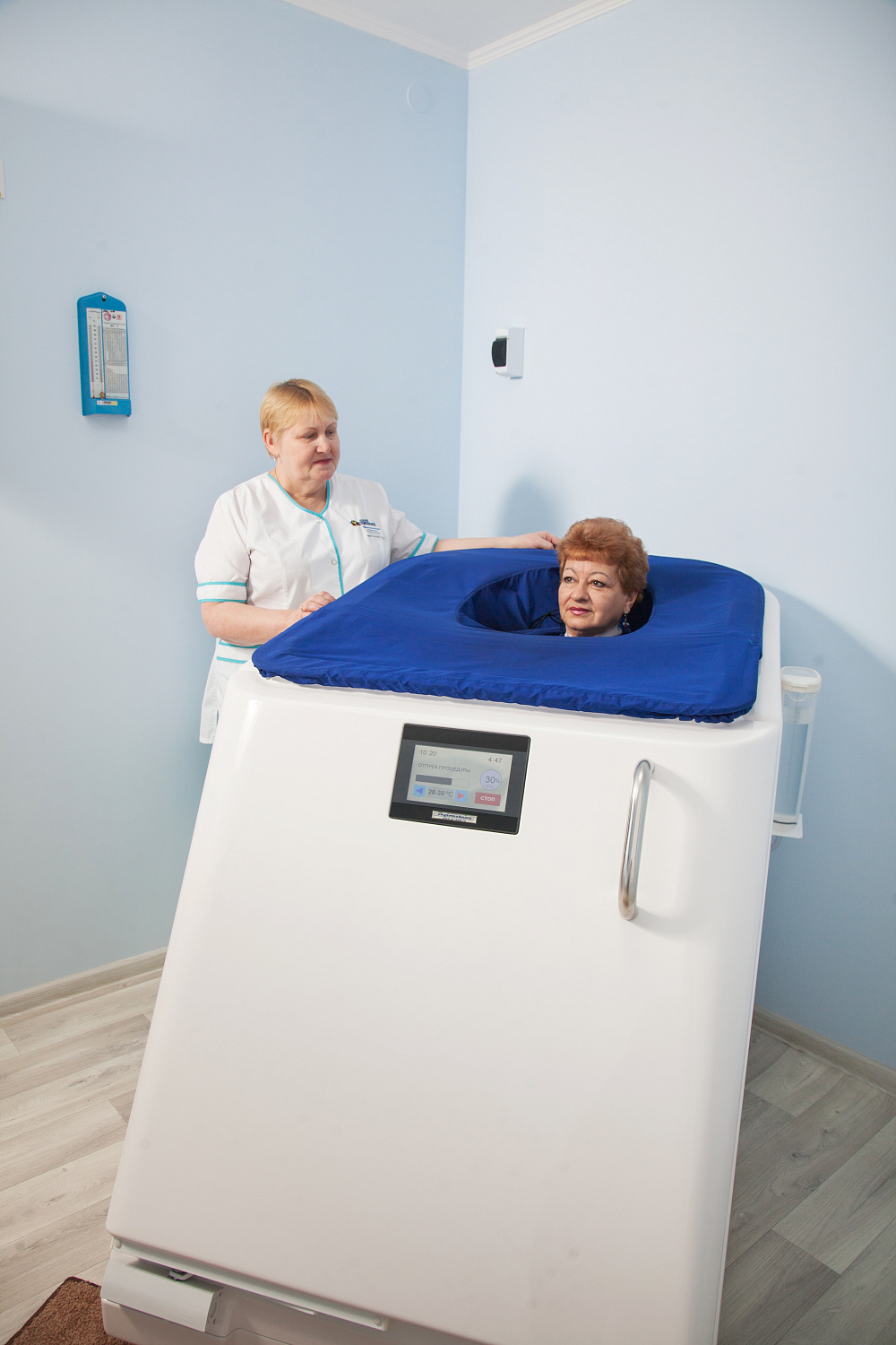 Физиотерапия делает свое дело…